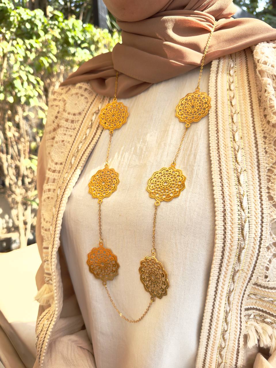 Soul of the East Necklace – Gold Plated
