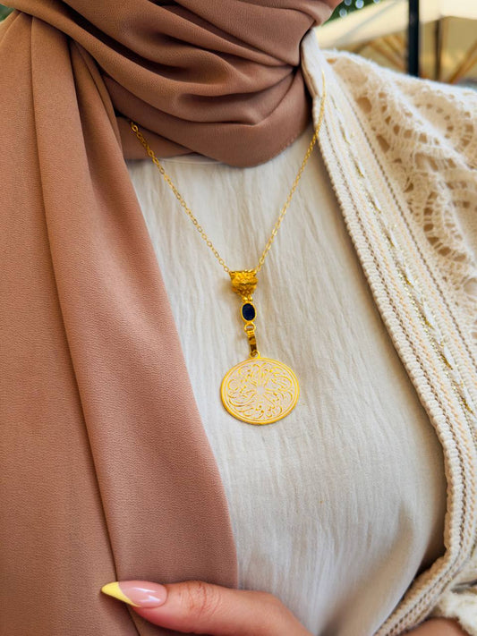 Golden Glow Necklace – Gold Plated
