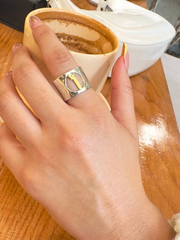 Just Your Letter Ring - Silver & Gold Plated