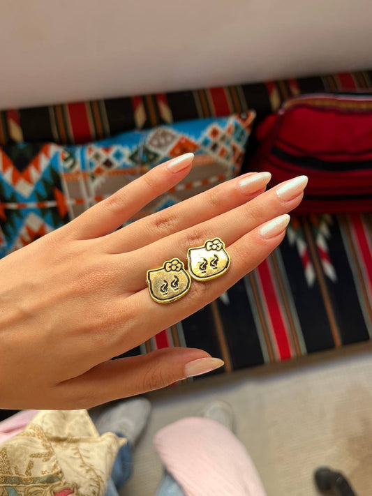 "Lee Lee " Earrings - Gold Plated