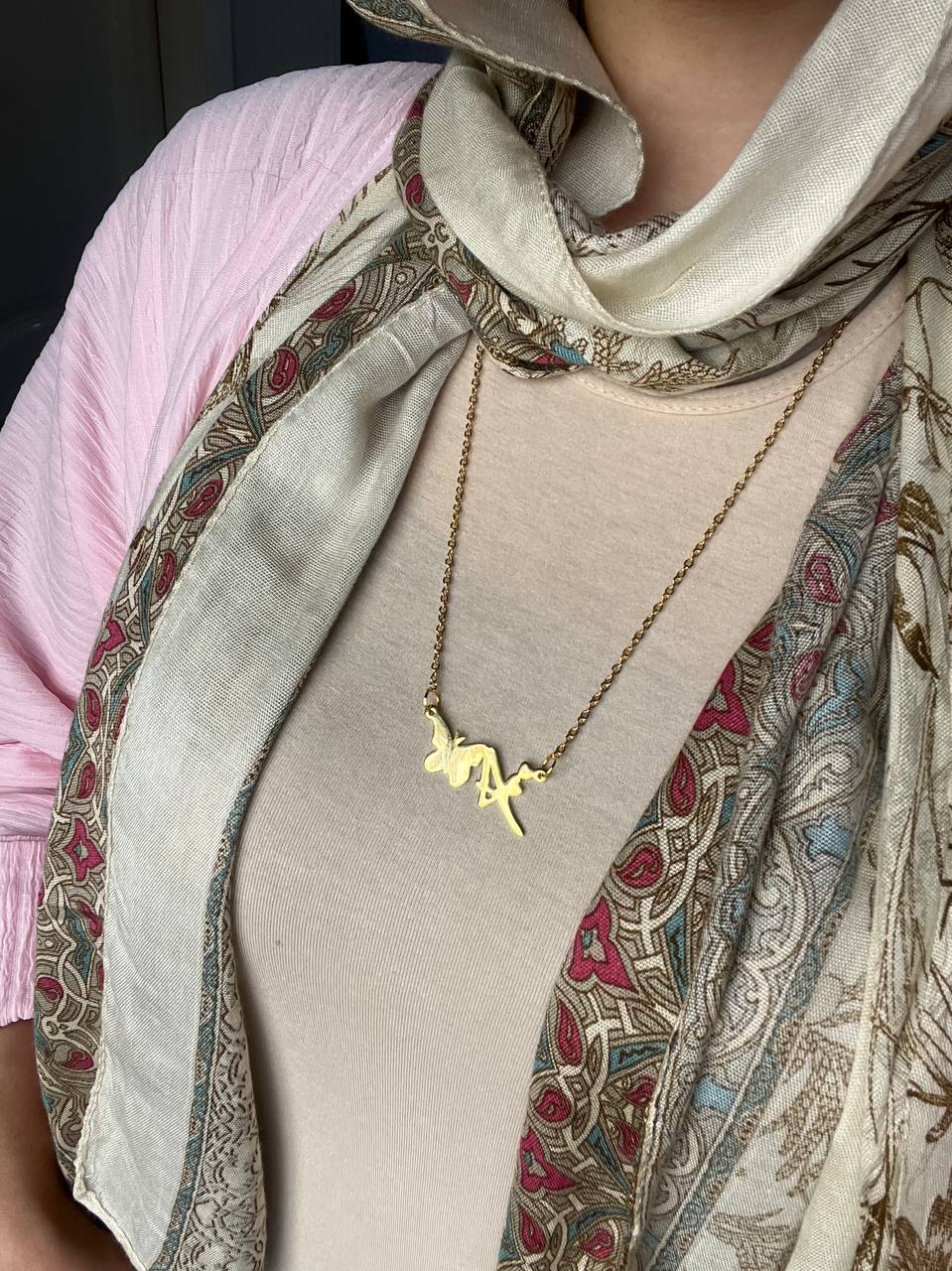 Heart Customized Necklace  - Gold Plated