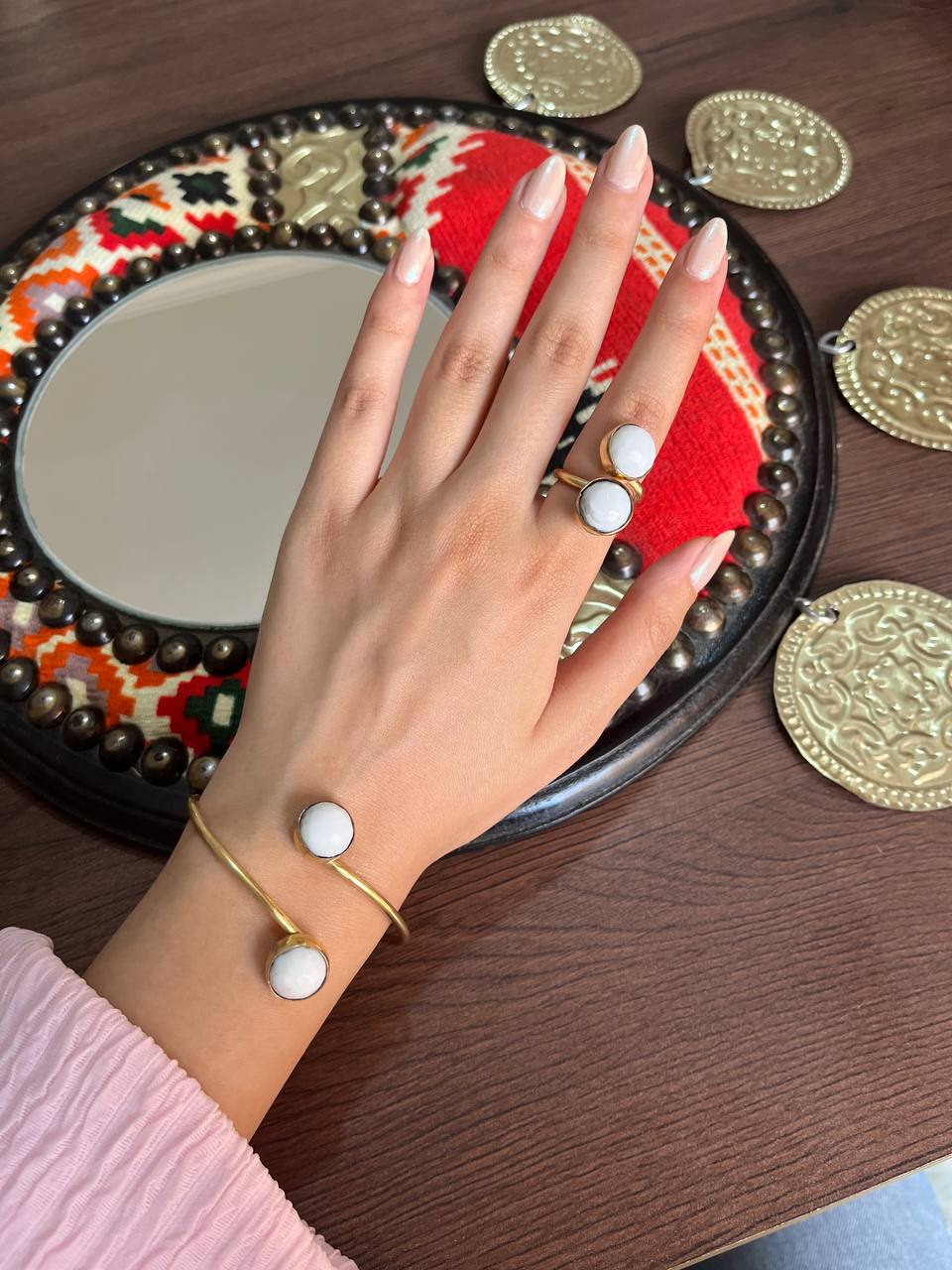 Abrar Set –  Pure Copper