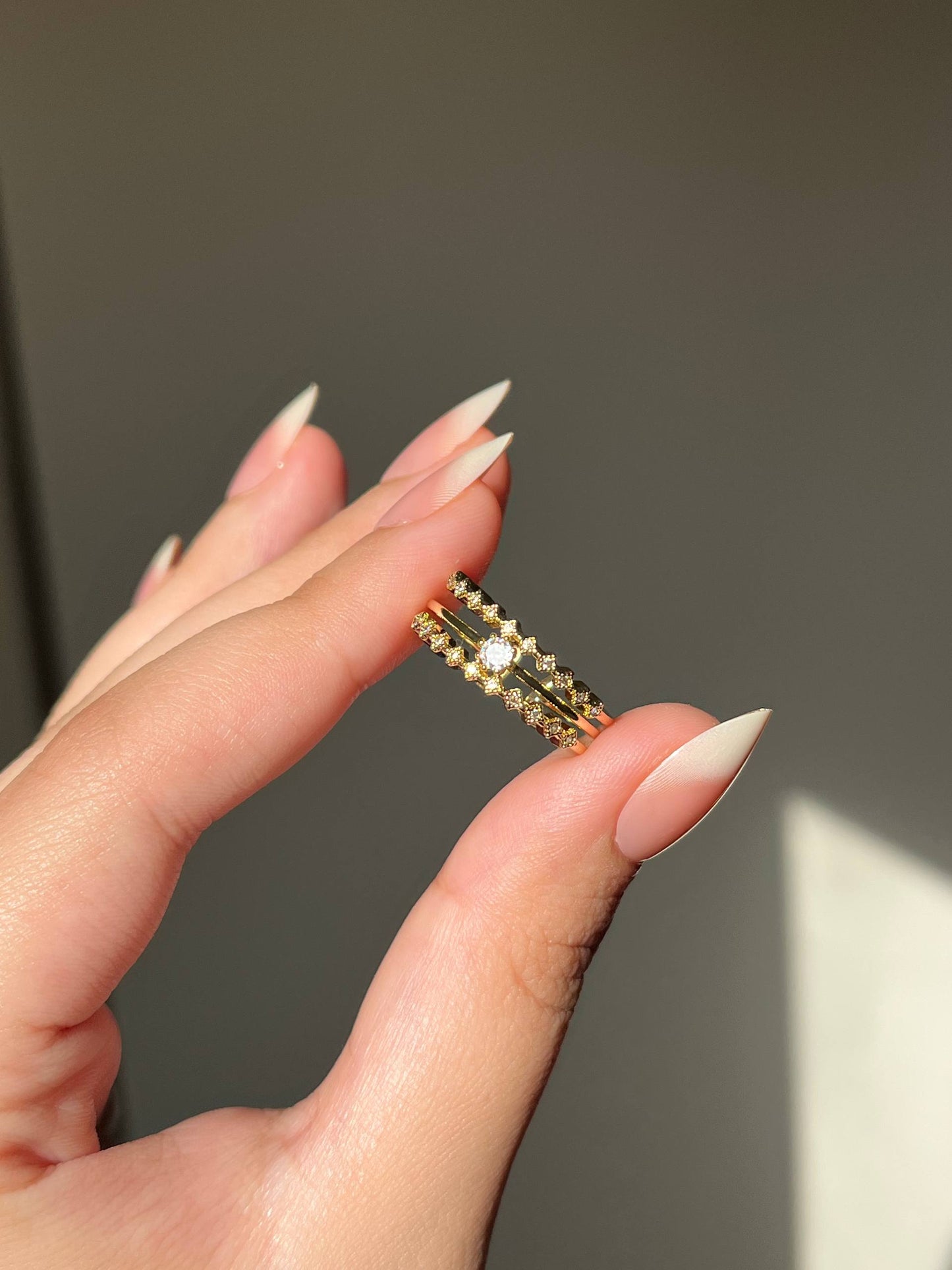 Lina Simple Ring - Gold Plated