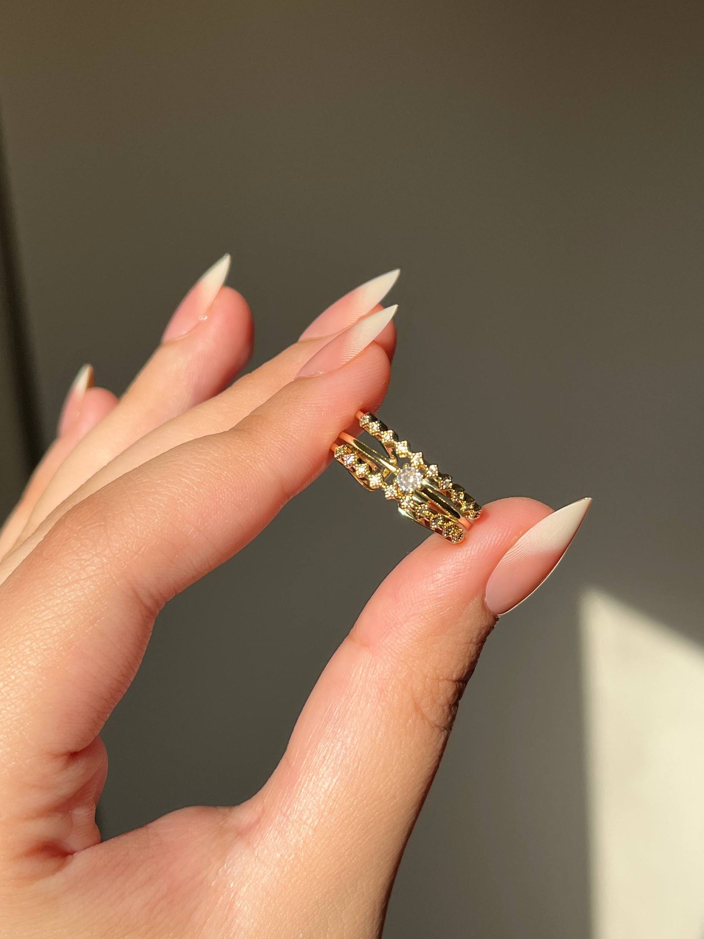 Lina Simple Ring - Gold Plated