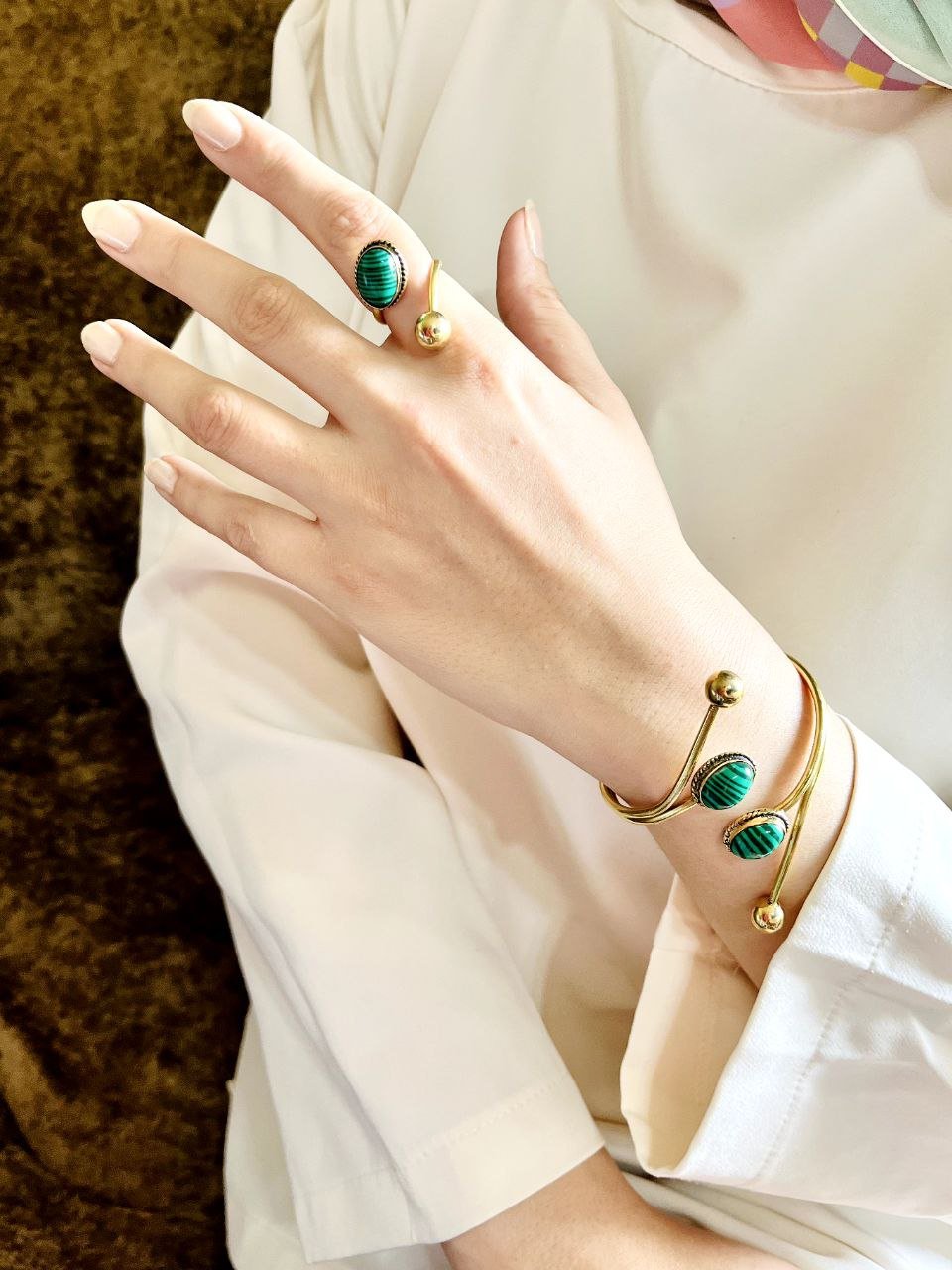 Hannah Delicate Set - Matte Stone