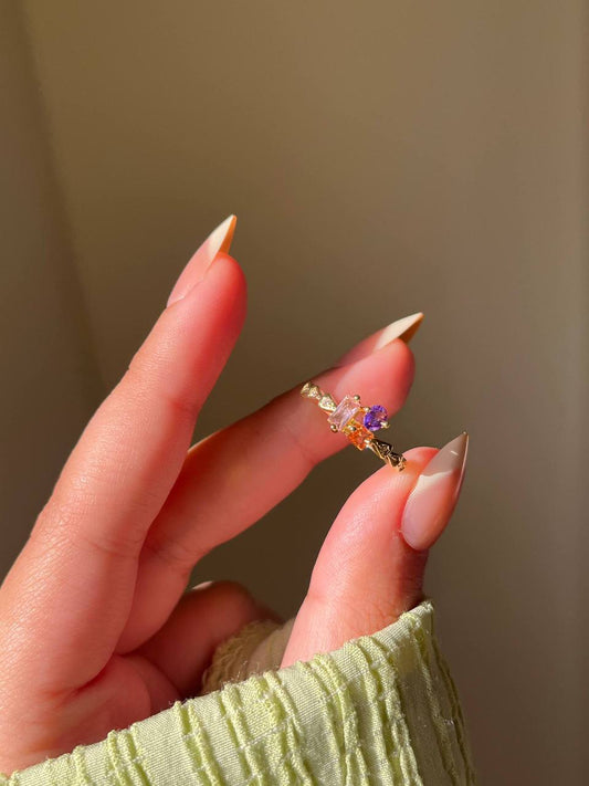 Melina Ring – Gold Plated