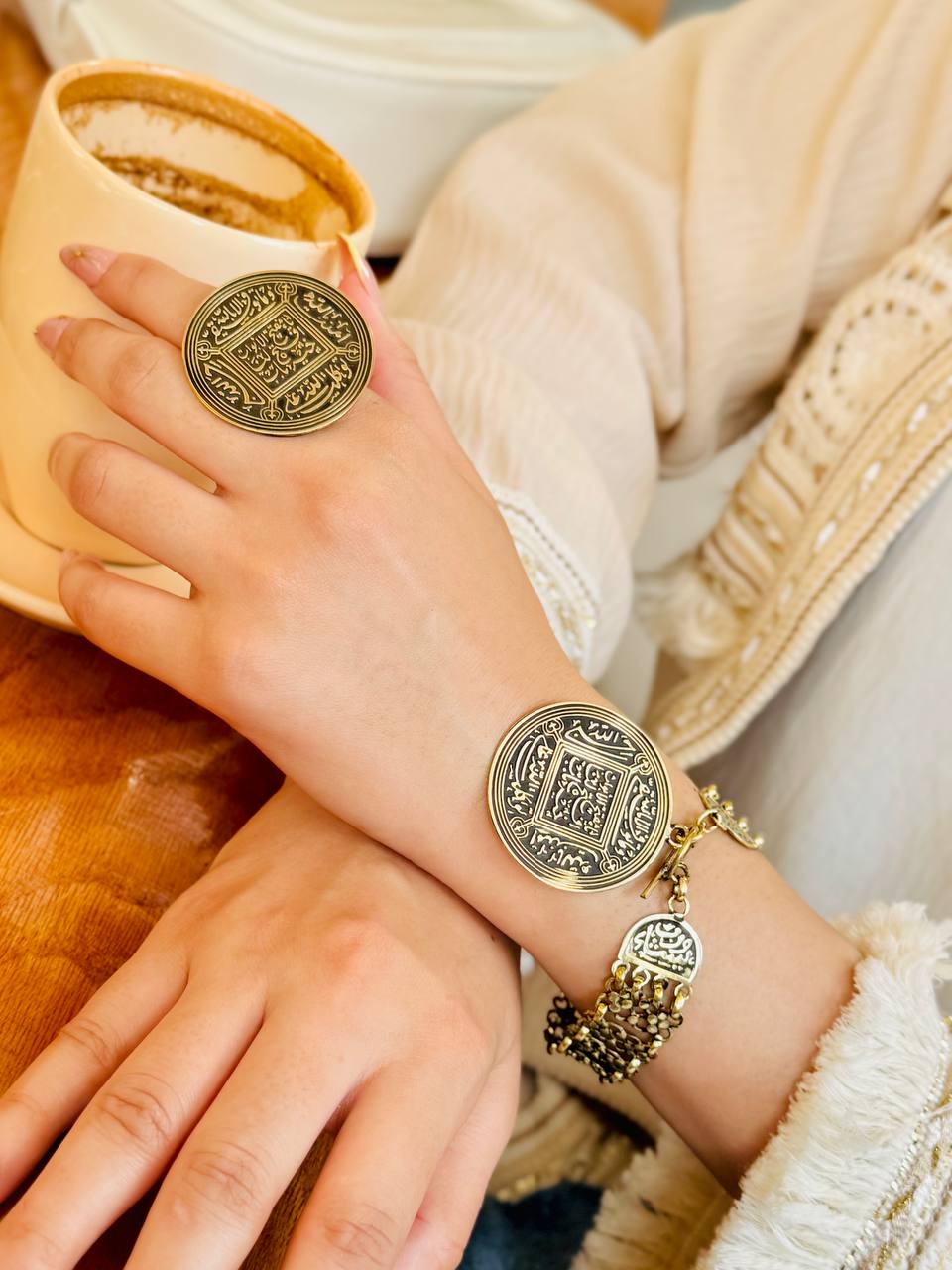 Asmahan luxury Set - Pure Copper