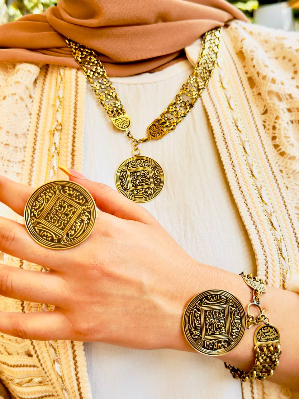 Asmahan luxury Set - Pure Copper