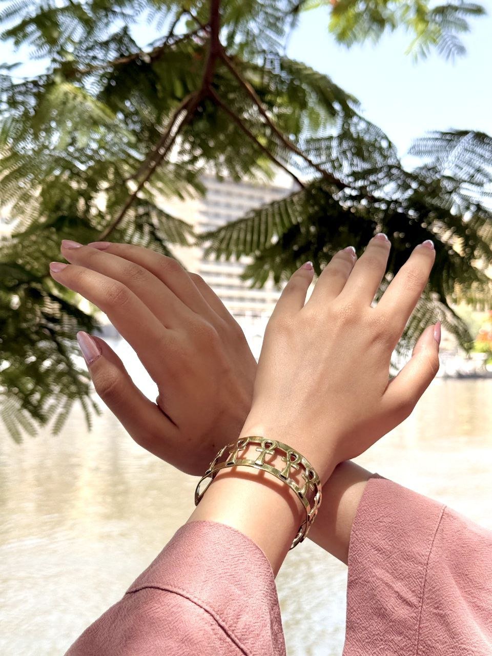 Ashwaq Bangle - Pure Copper