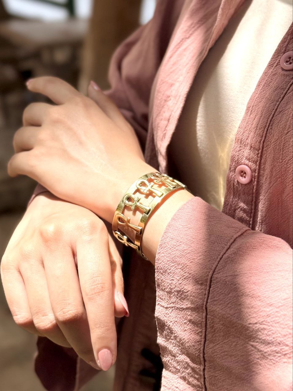 Ashwaq Bangle - Pure Copper