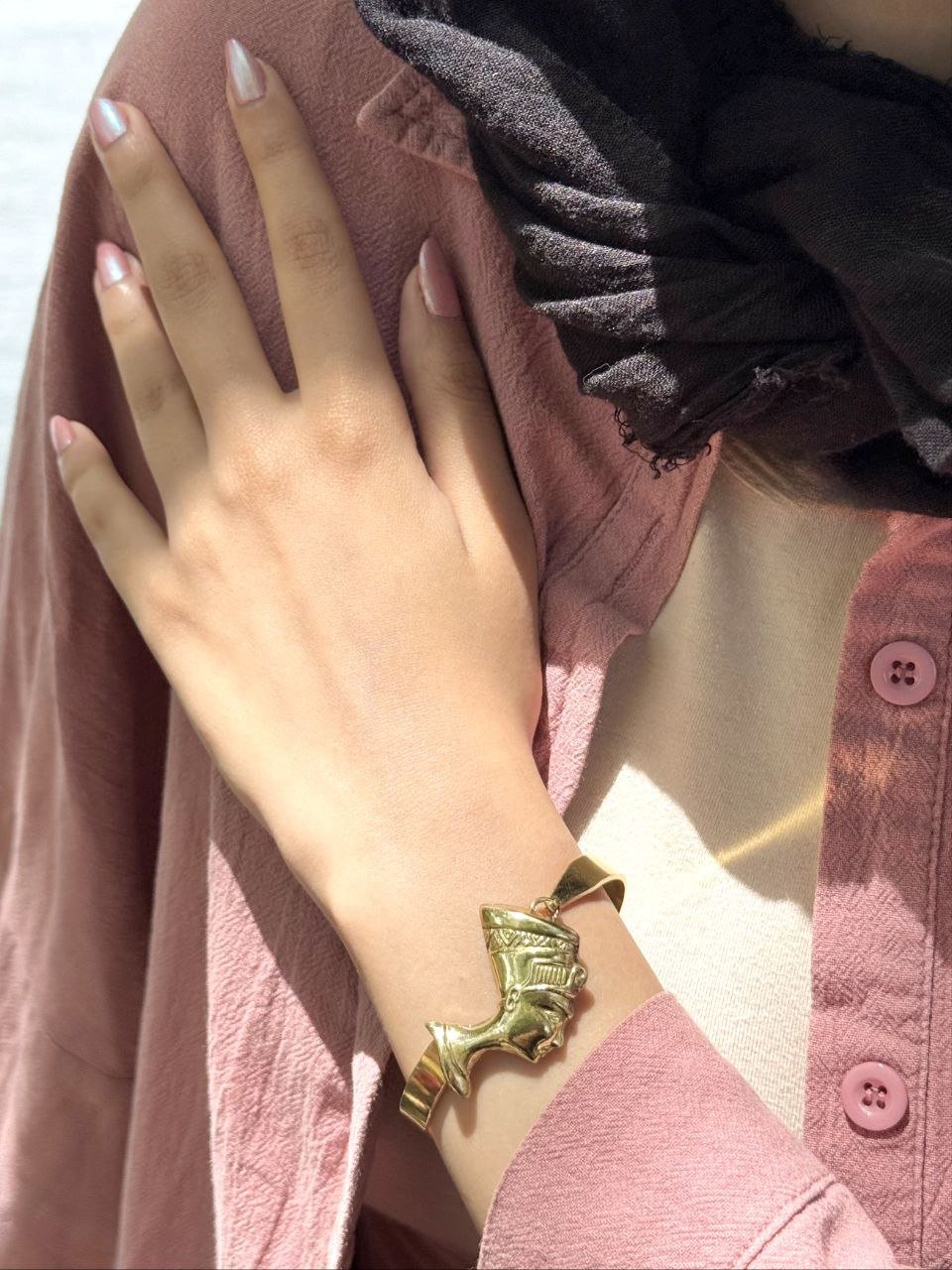 Dalila Bangle - Pure Copper