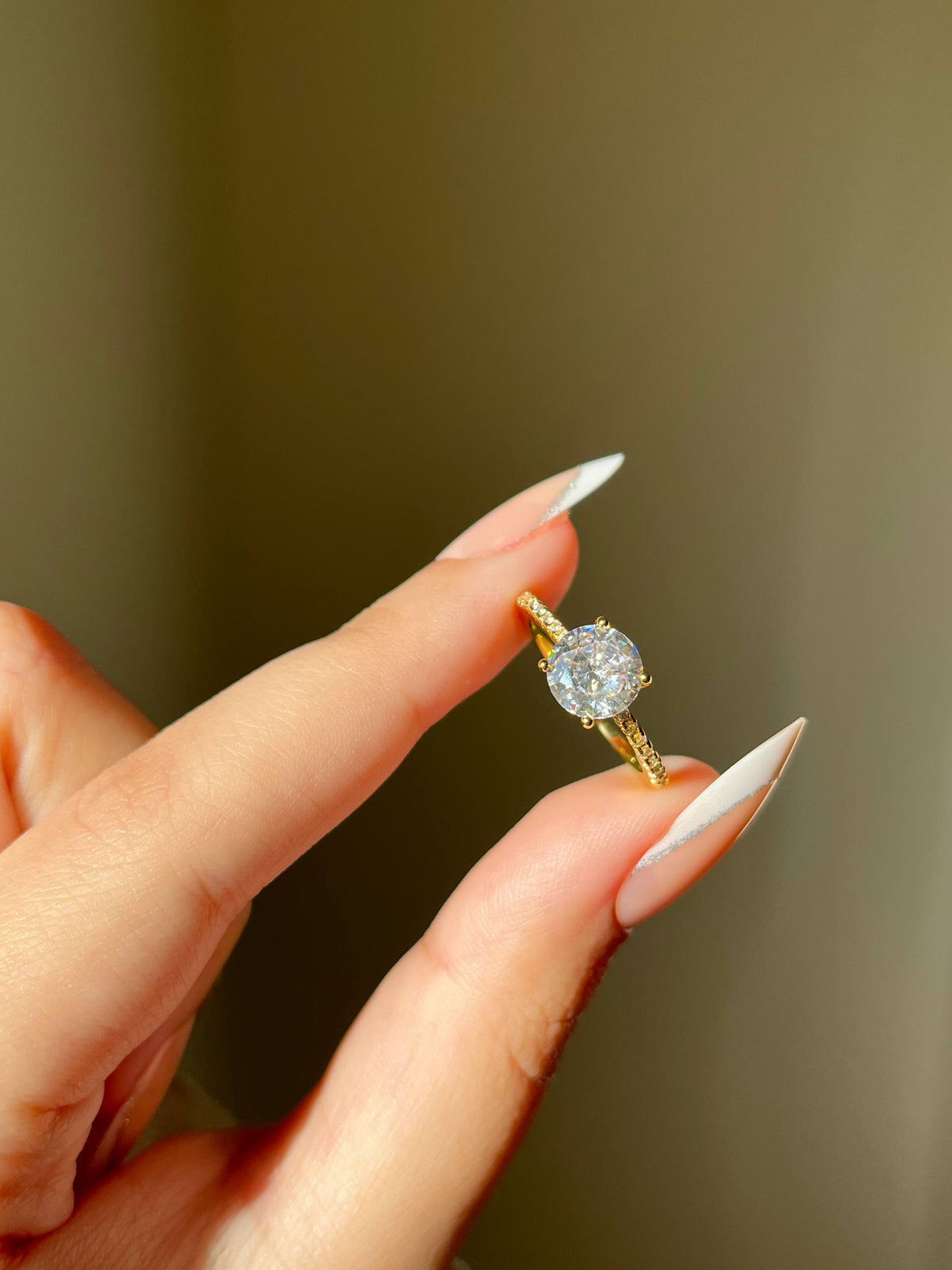 خاتم برييل – مطلي بالذهب