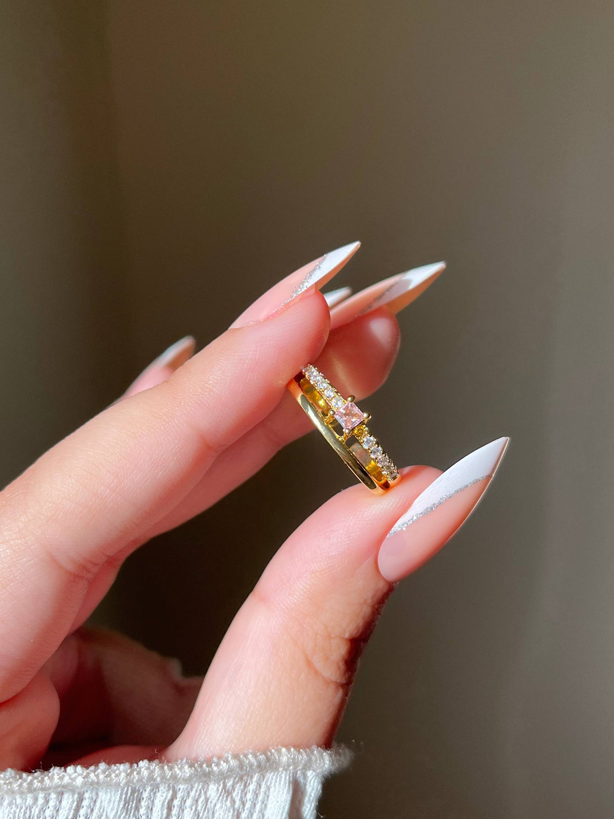 Adelia Ring – Gold Plated