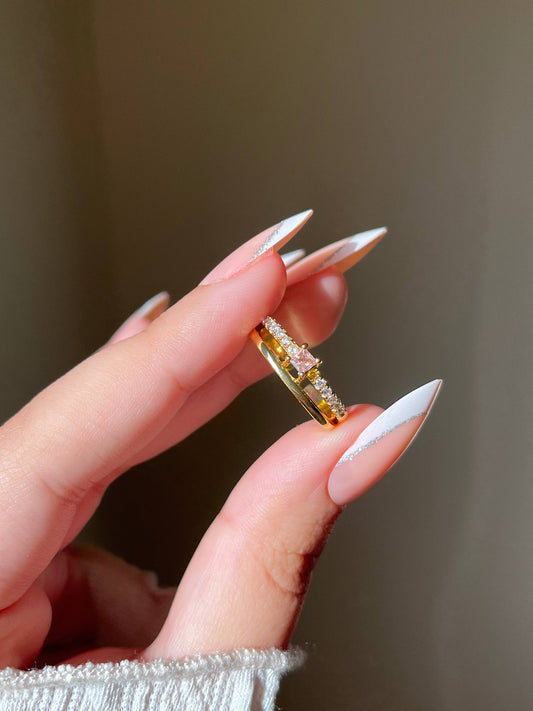 Adelia Ring – Gold Plated