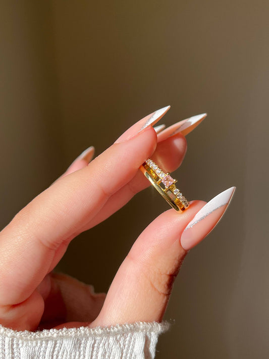 Adelia Ring – Gold Plated