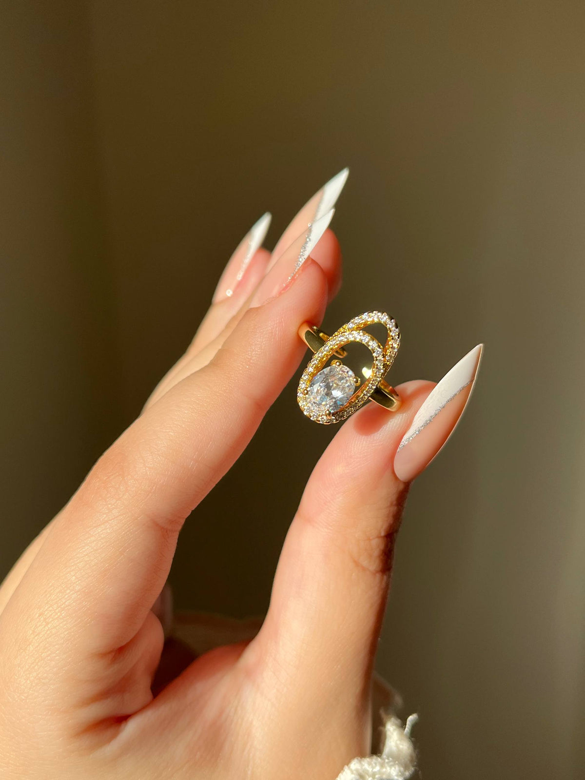 Mira Ring – Gold Plated
