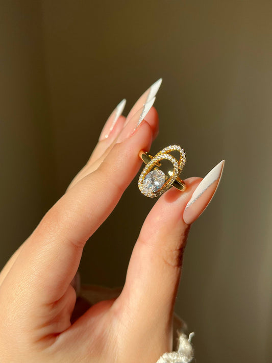 Mira Ring – Gold Plated
