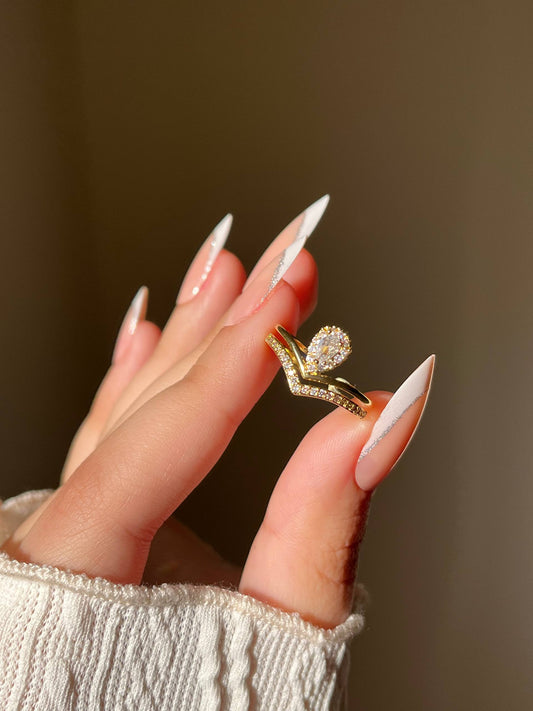 Lilia Ring – Gold Plated