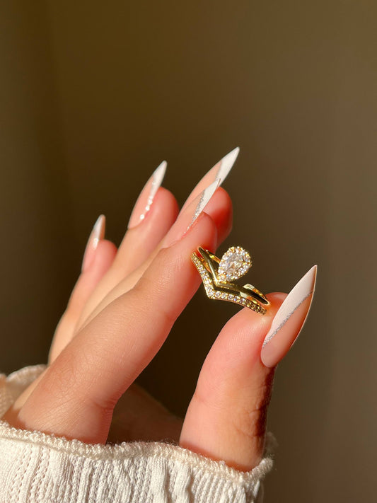 Lilia Ring – Gold Plated