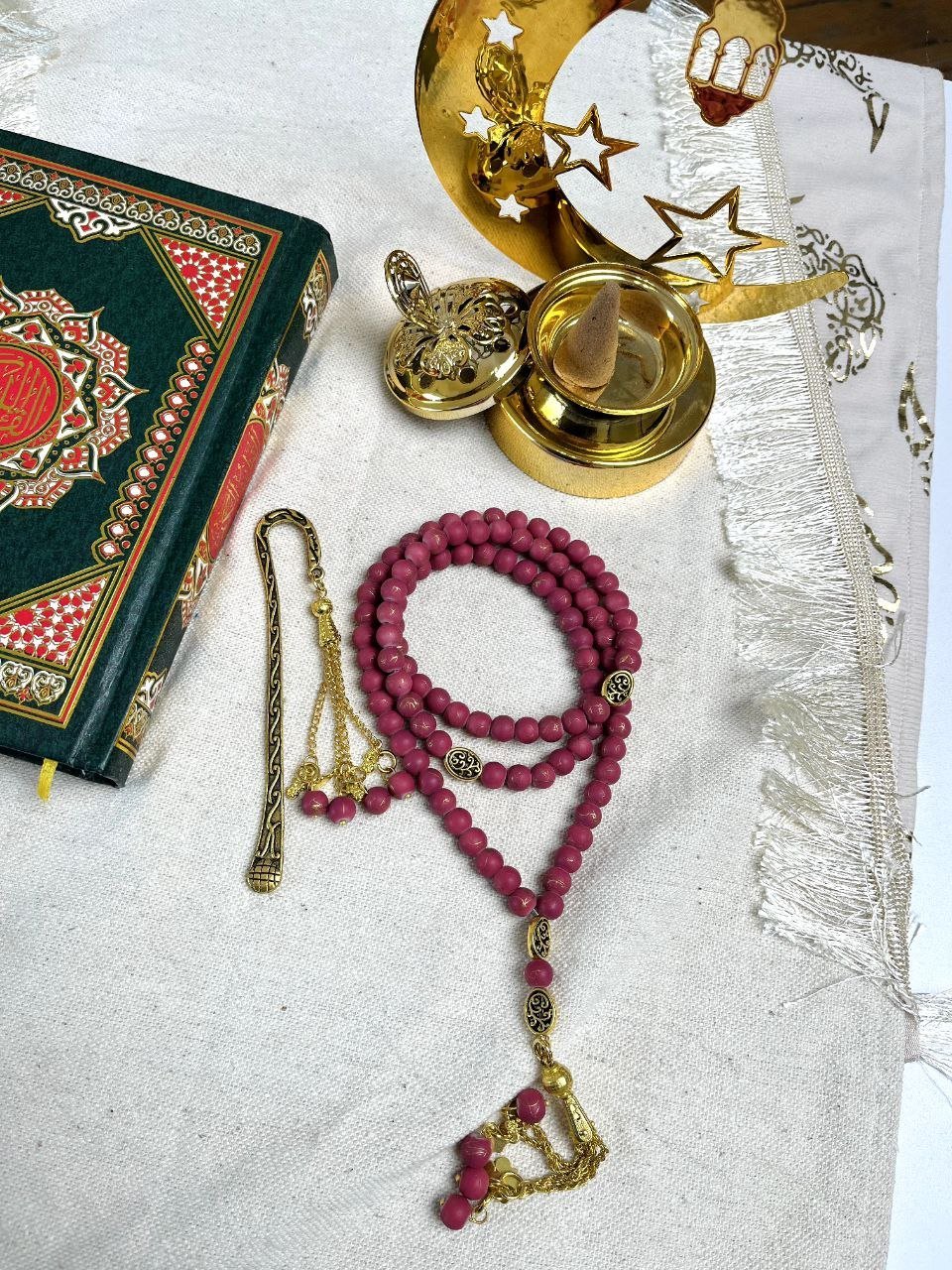 Noha Rosary - Chamois Stones