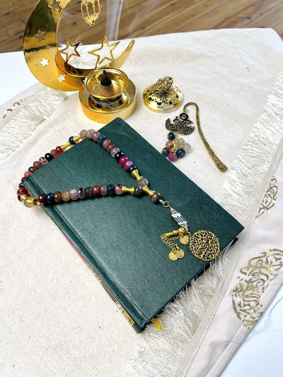 Lama Rosary - Agate  Stones