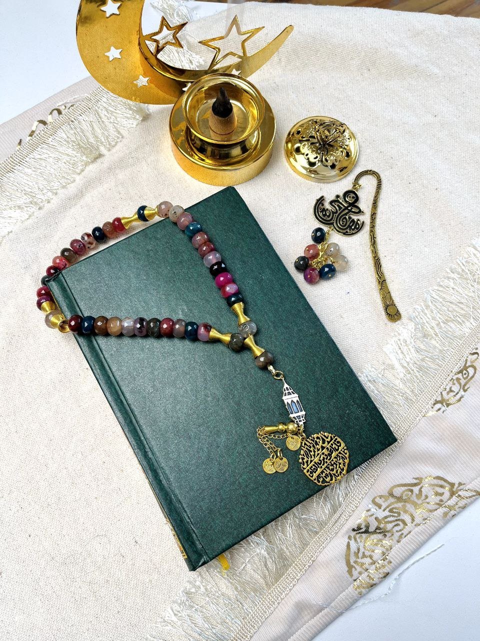 Lama Rosary - Agate  Stones