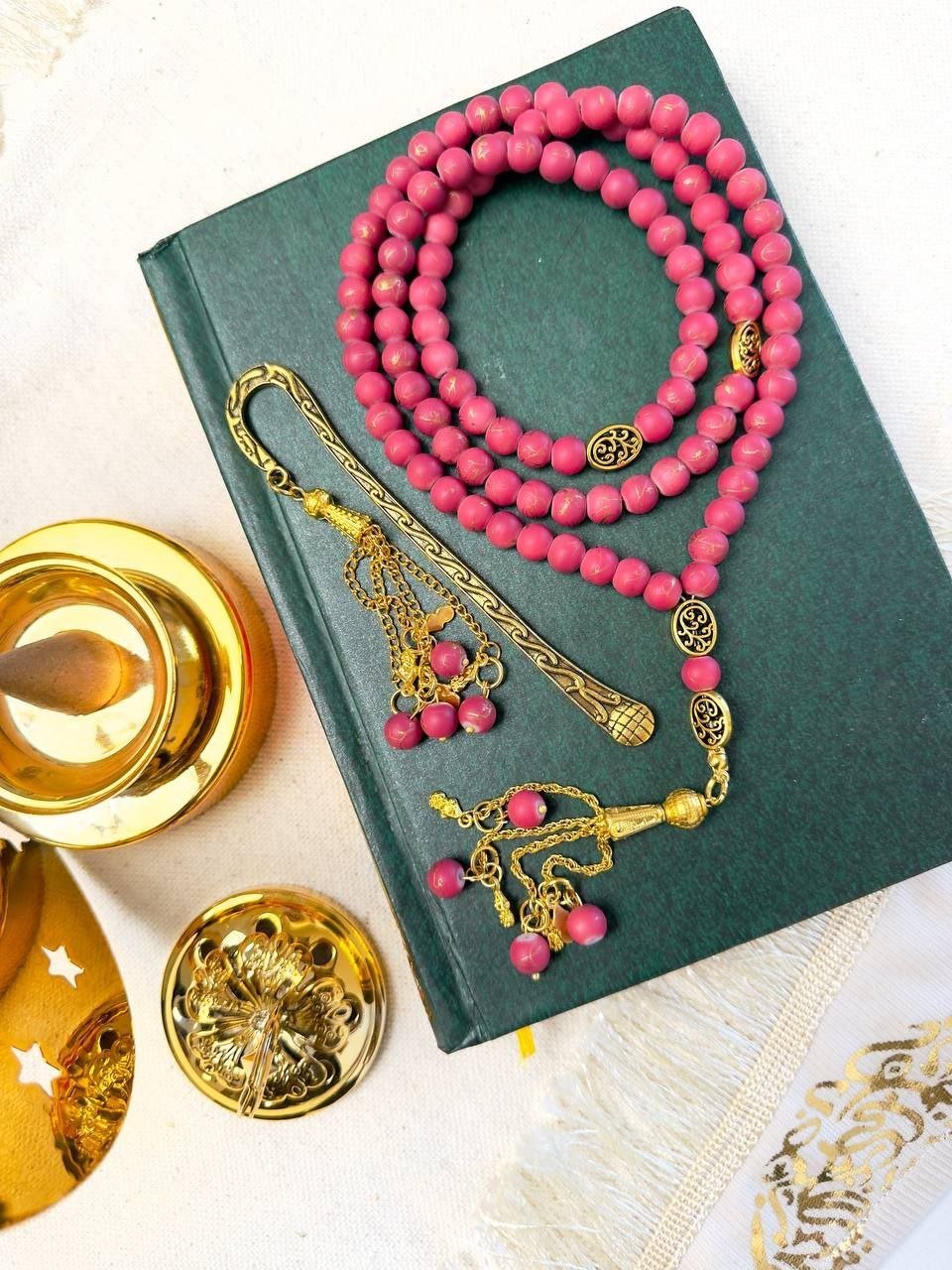 Noha Rosary - Chamois Stones