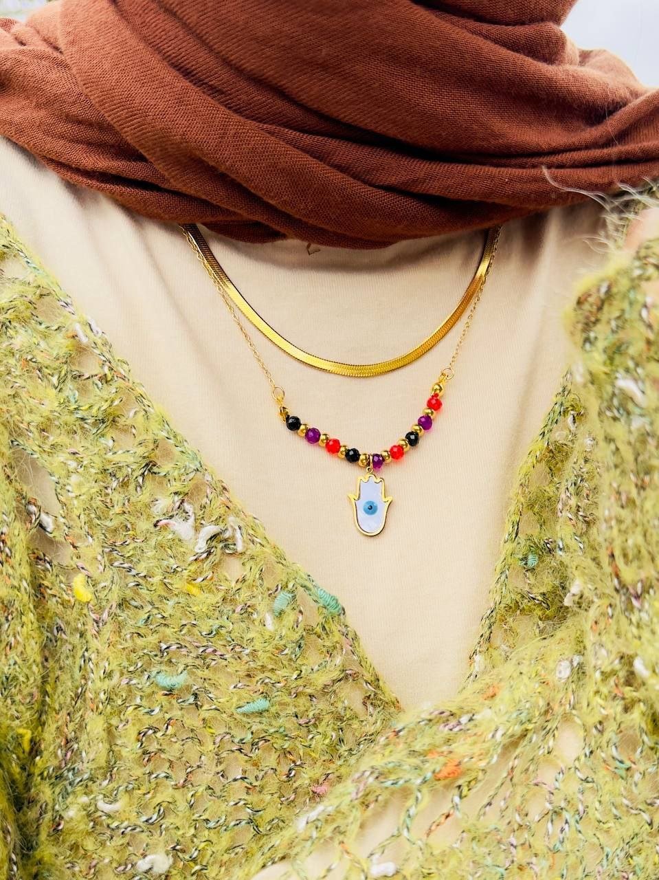 Retaj Necklace - Stainless Steel