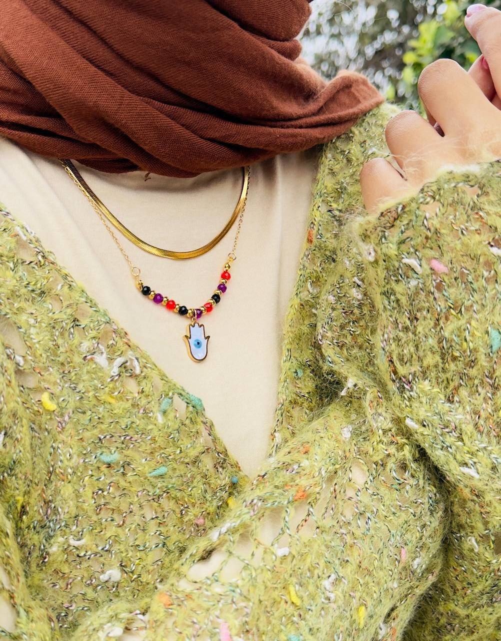 Retaj Necklace - Stainless Steel