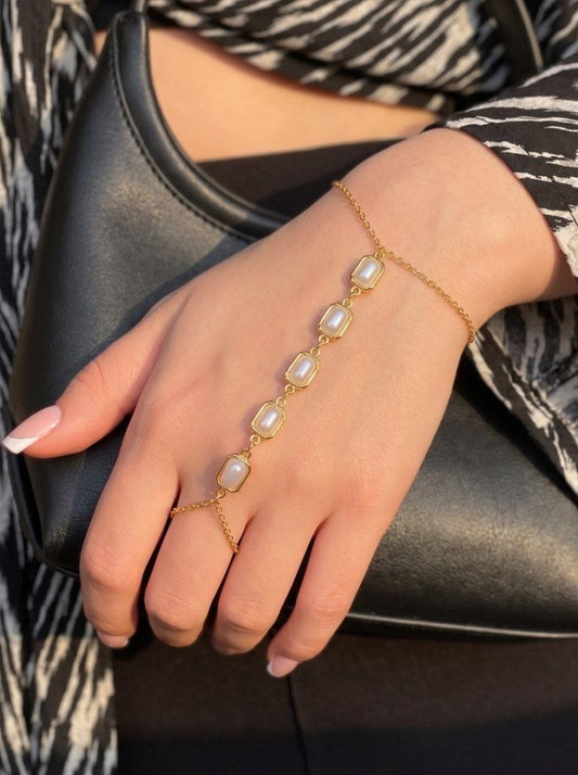 Doaa Hand Chain - Stainless Steel