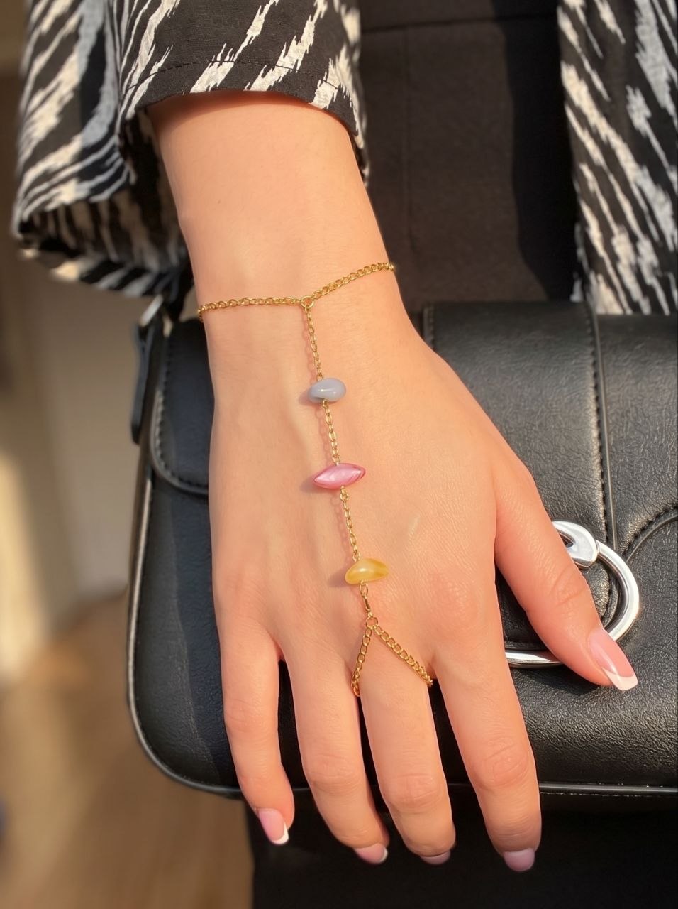 Radwa Hand Chain - Stainless Steel