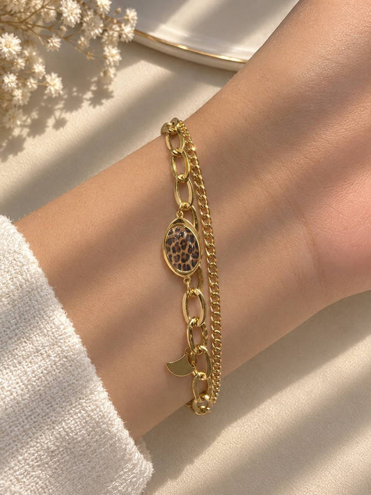 Malak Tiger Bracelet - Stainless Steel