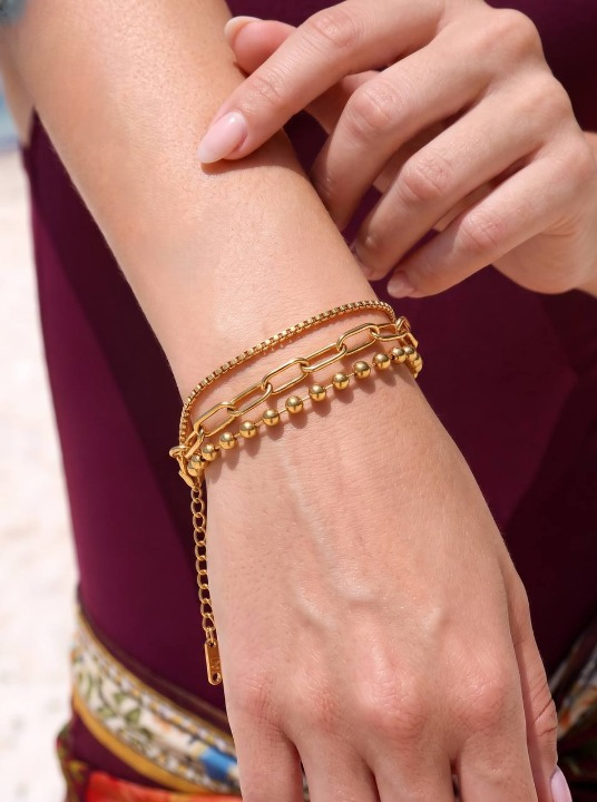 Layers Bracelet - Stainless Steel