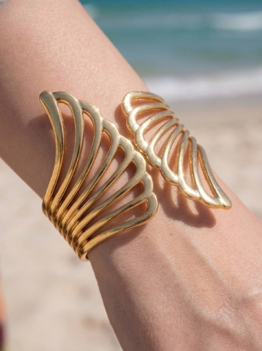 Elegance Bangle - Gold Plated