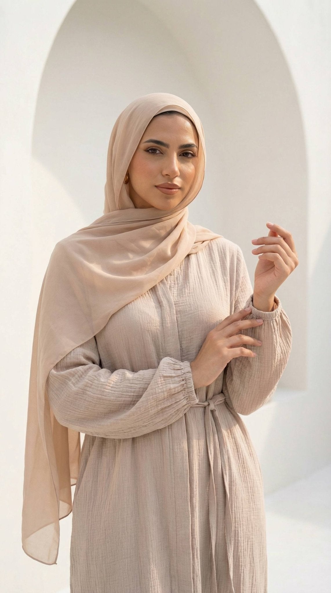 Effortless Chic Dress - Crinkle Linen