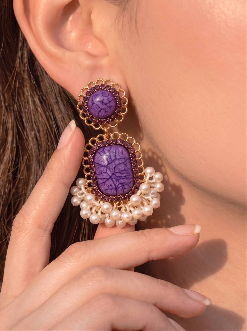 Aisha Earrings - Stainless Steel