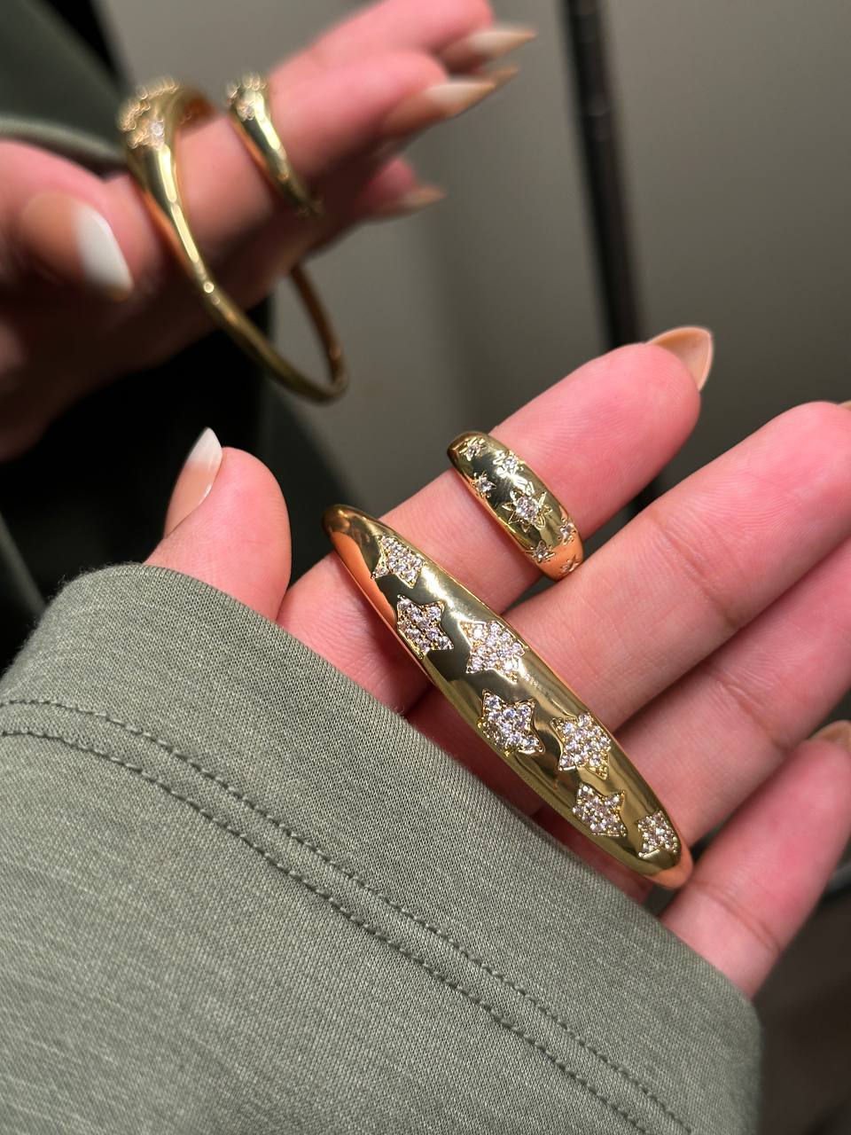 Star Set - Gold Plated