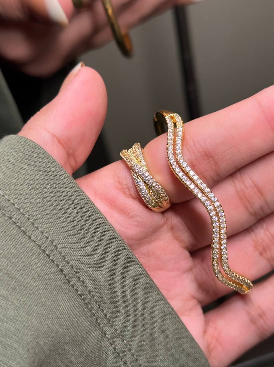Wavy Set - Gold Plated
