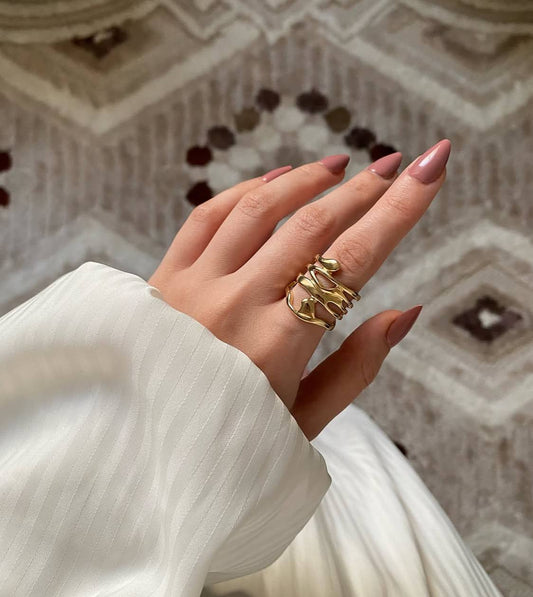 Serenity Ring - Stainless Steel
