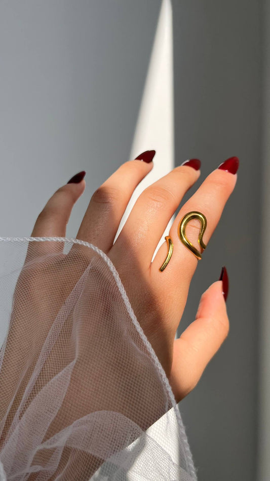 Vela Arch Ring - Stainless Steel