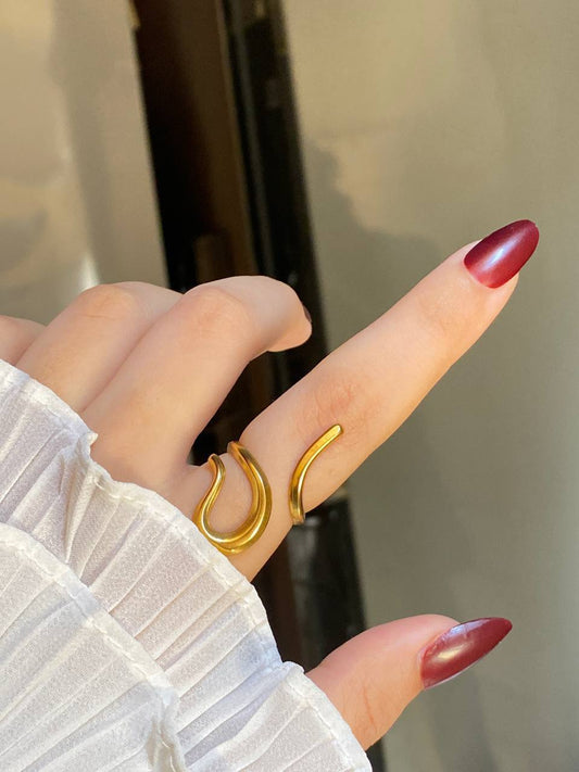 Vela Arch Ring - Stainless Steel