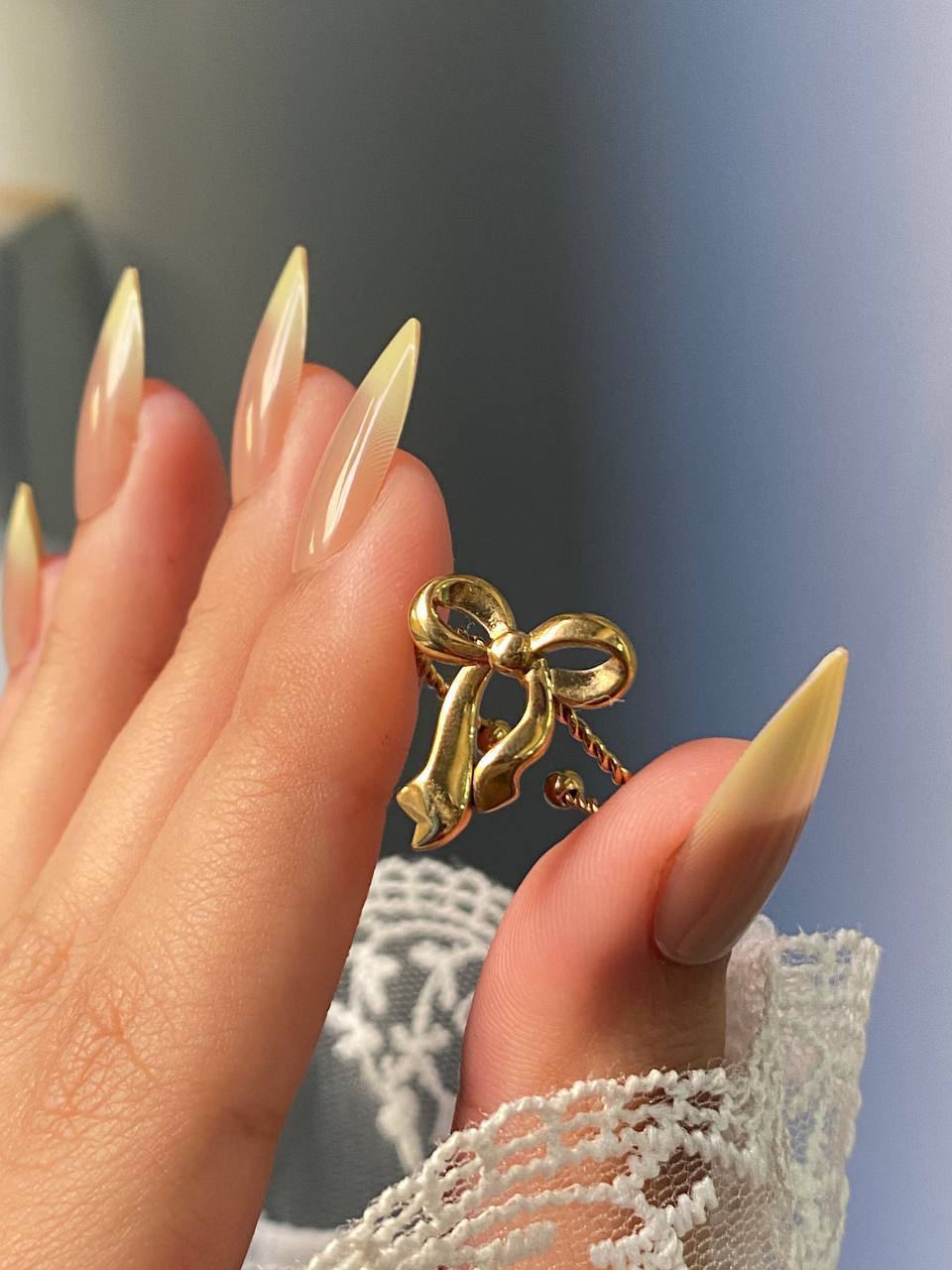 Belle Ribbon Ring - Stainless Steel