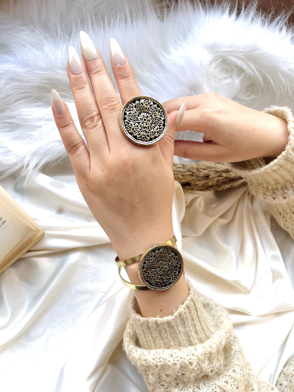 Nirvana Flower Set - Pure Copper