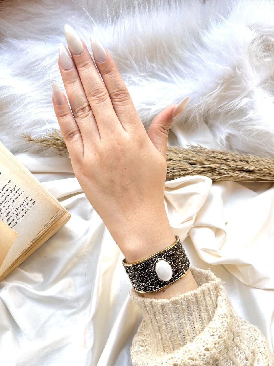 Melis Bangle - Pure Copper