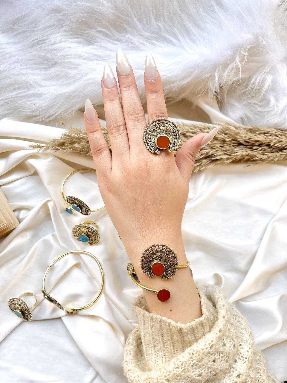 Fayrouz Set –  Pure Copper