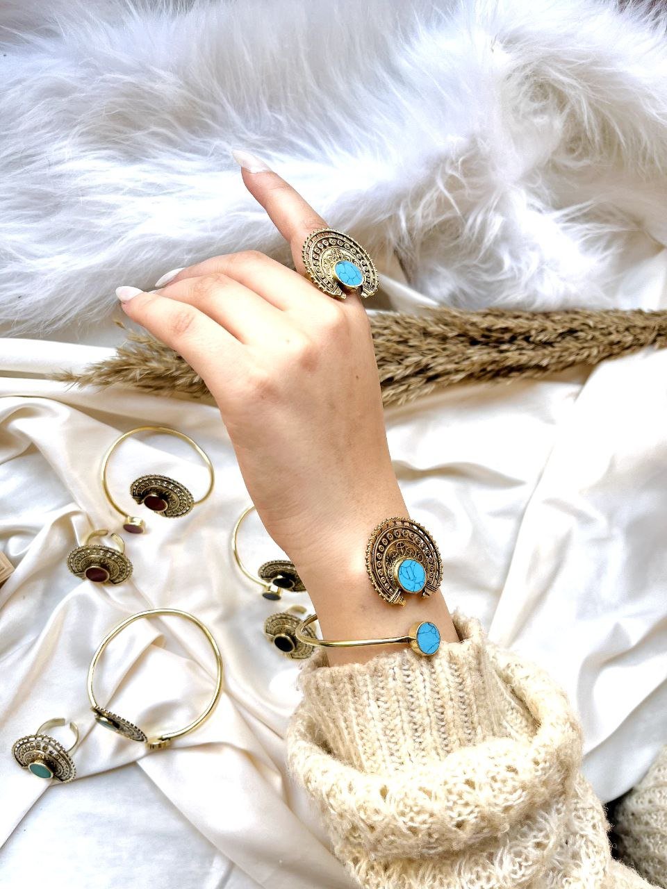 Fayrouz Set –  Pure Copper