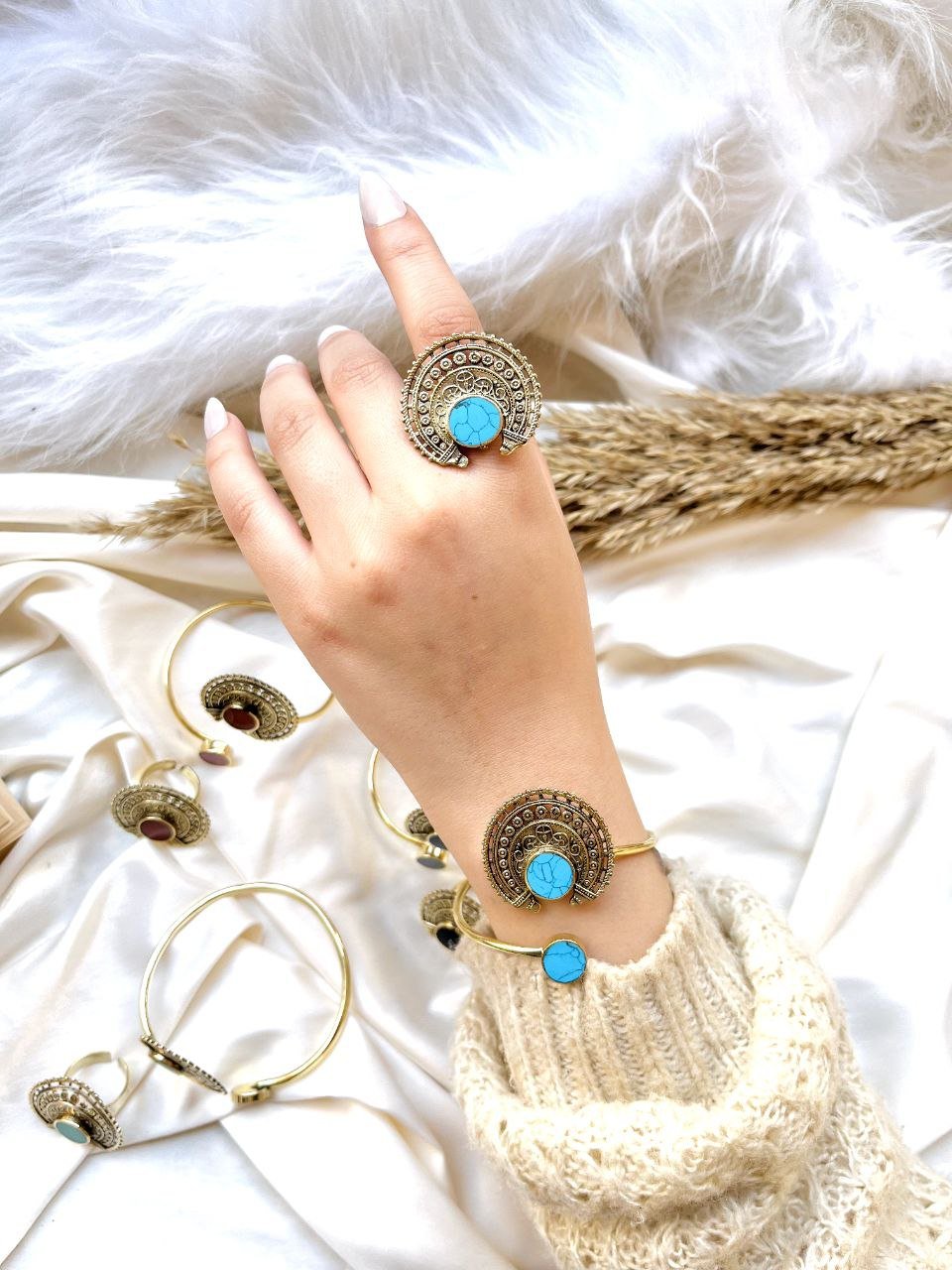 Fayrouz Set –  Pure Copper
