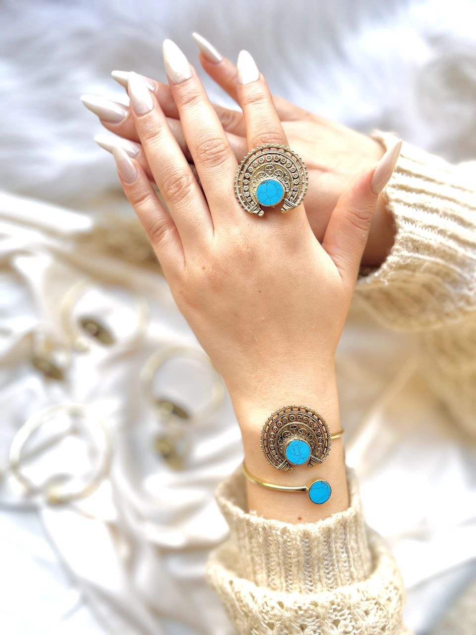 Fayrouz Set –  Pure Copper