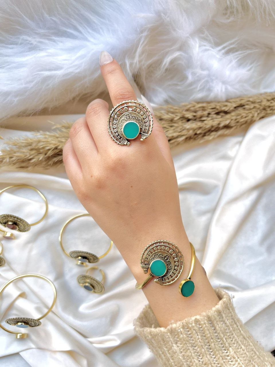 Fayrouz Set –  Pure Copper