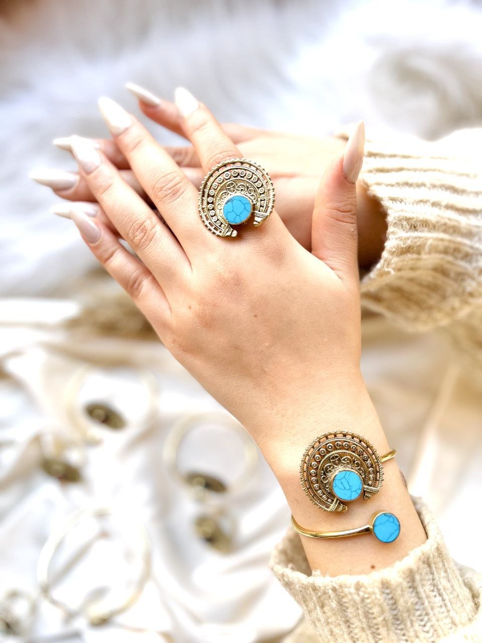Fayrouz Set –  Pure Copper